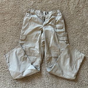 5.11 Taclite Pro Ripstop Khaki Pants, Men’s 32 waist 34 inseam